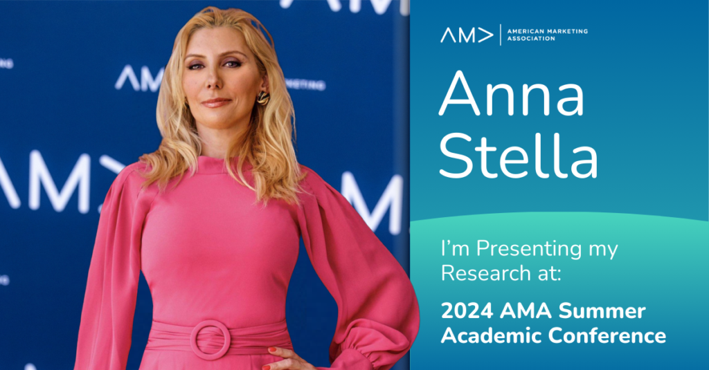 AMERICAN MARKETING ASSOCIATION ACADEMIC SUMMER CONFERENCE ANNA STELLA