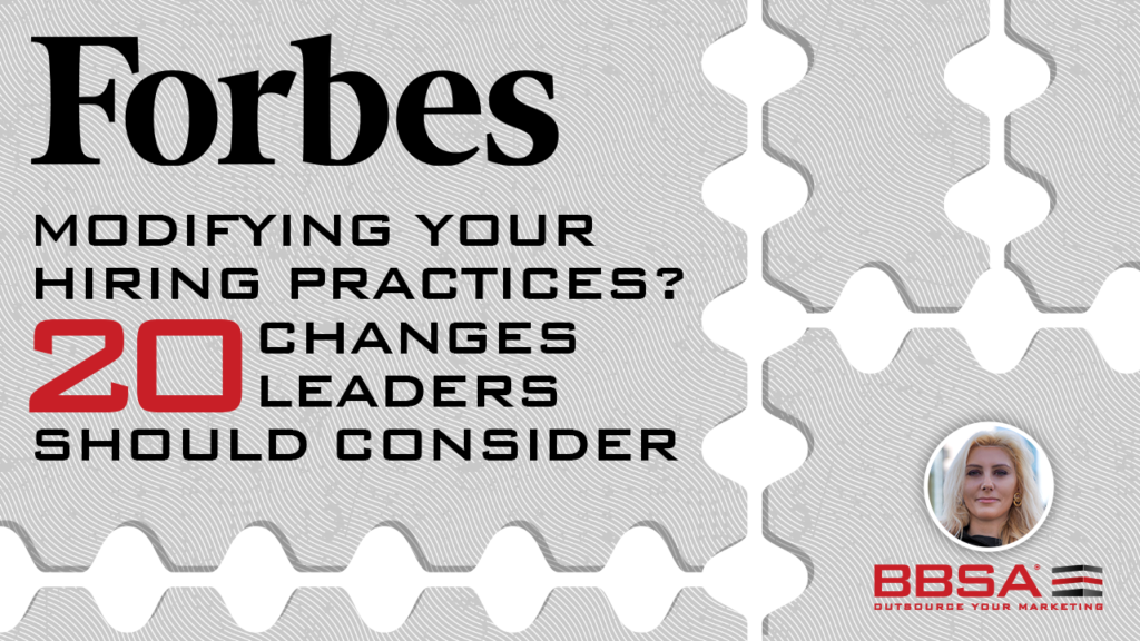 Modifying Your Hiring Practices BBSA Anna Stella